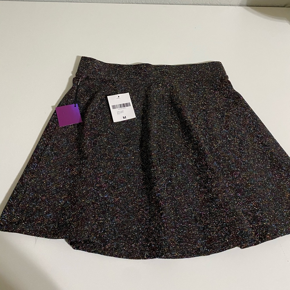 Black sparkle skirt